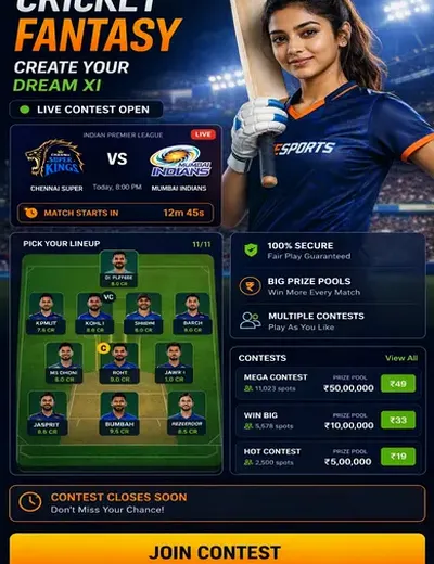 Superbetcasino (super bet casino) fantasy cricket & matchday visual 3